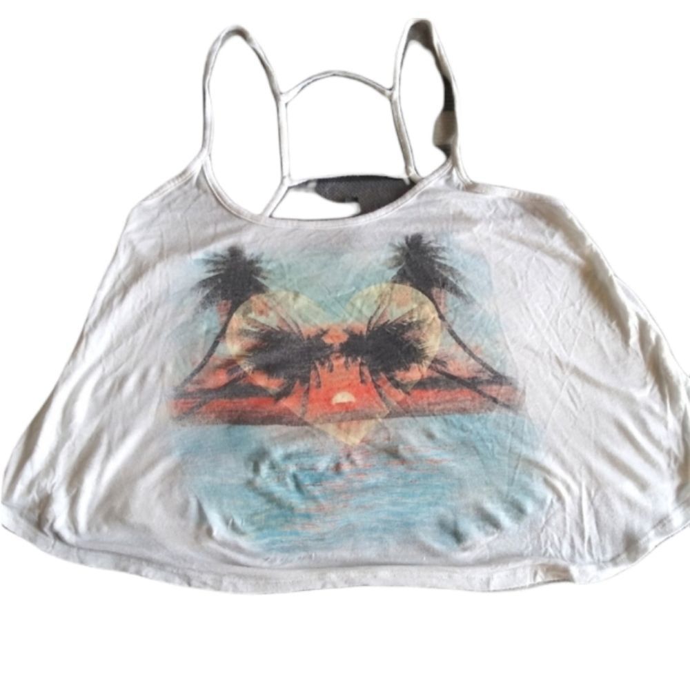 Full Tilt Sunset Crop Top